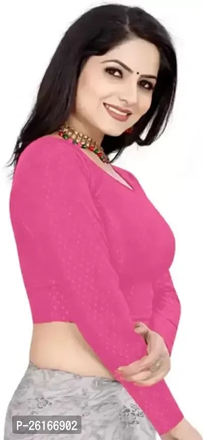 Classic Cotton Stitched Blouses For Women-thumb3