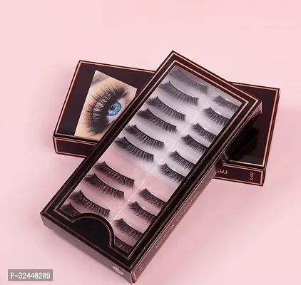 Eyelash Natural Soft Light Wight Pack Of 10