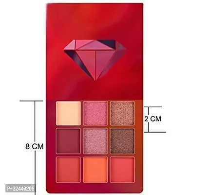 Ruby Eye Shadow Mini Kits 9 Colours Shining Natural All Skin Type-thumb0