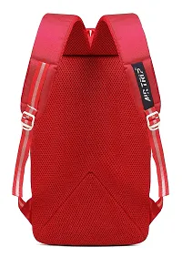 AIR TRIP Small Bag for Daily Use - 1 Compartment Mini Backpack 15l for Hiking Camping Rucksack (Red)-thumb3