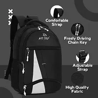 AIR TRIP STYLISH AND DURABLE LAPTOP BACKPACK MULTIPLE CAMPARTMENT CASUAL BACKPACK FOR OFFICE,COLLAGE,SCHOOL 31 L WATER RESISTANT-thumb1