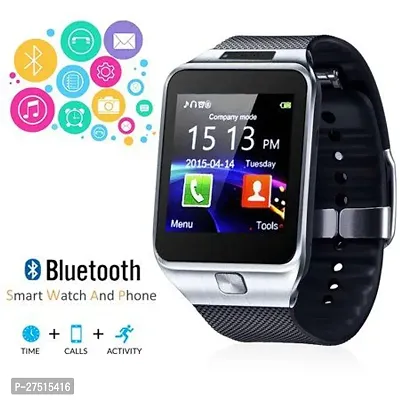 DZ09 Bluetooth Smart Watch with Touchscreen Multifunctional TF Sim Card for Mens /Boys/ Kids/ Girls - Black-thumb0