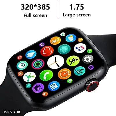T55 Series 7 Smart Watch with Bluetooth Calling, Extra Straps, Heart Rate Monitor,Fitness Tracker, Multiple Faces 50+, Full Touch Display Men and Women