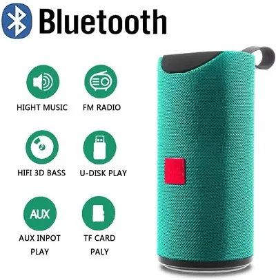 TG113 Bluetooth Speaker Portable Rechargeable Wireless Speaker with Mic Super Bass Splashproof Wireless Bluetooth Speaker||USB MP3 Player