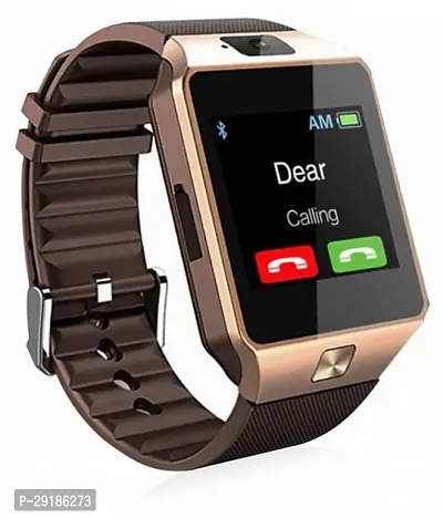 DZ09 Bluetooth Smart Watch with Touchscreen Multifunctional TF Sim Card for Mens /Boys/ Kids/ Girls - Black-thumb0