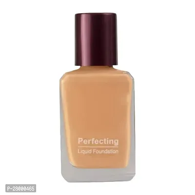 Perfecting Liquid Foundation, Dewy Finish, Lightweight, Waterproof, With Vitamin E For Nourishing Skin  Oil Control, Marble, 27ml-thumb0