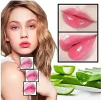 Rsentera Aloe Vera Natural Changing Color Long-Lasting Nourish Protect Lips Care Lip Balm - 10 Gm-thumb1