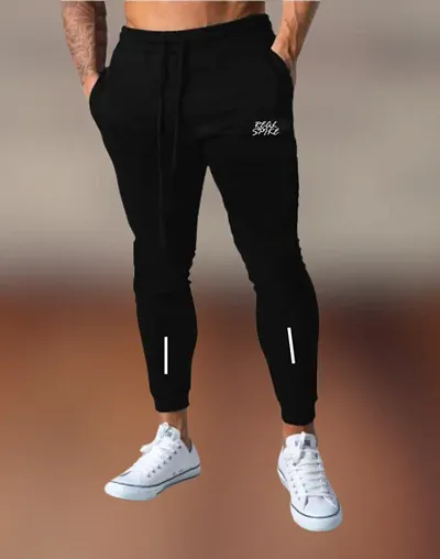 Classic Solid Track Pants for Men