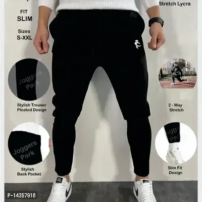 Classic Polyester Track Pants for Men