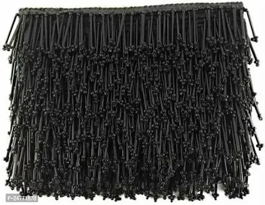 DIARA Black Katdana Lace with Beautiful Design (9 Mtr) Used in Saree Border Dupatta, Gowns Designing, Craft  Art Decoration, Suits, Blouses, Dupatta, Chunri and CraftAnd etc-thumb0