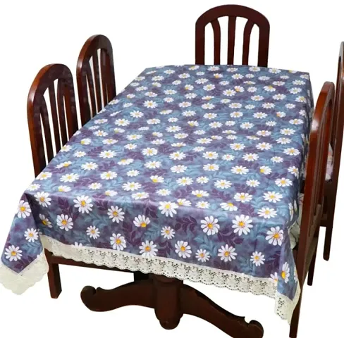 Lithara Waterproof Dinning Table Cover 4 Seater Size 52x76 Inch