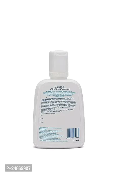 Cetaphil Oily Skin Cleanser , Daily Face Wash for Oily, Acne prone Skin , Gentle Foaming, 125ml-thumb3