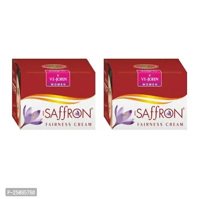 VI-JOHN Softening,Brightening Saffron Advanced Fairness Cream (50 g, Pack of 2)-thumb0
