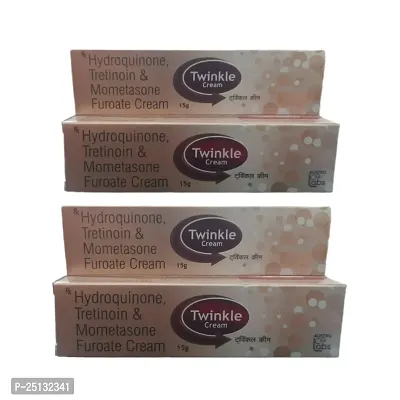 TWINKLE CREAM HYdroquinone Tretinoin  Mometasone Furoate xream 15g pack of 2-thumb0