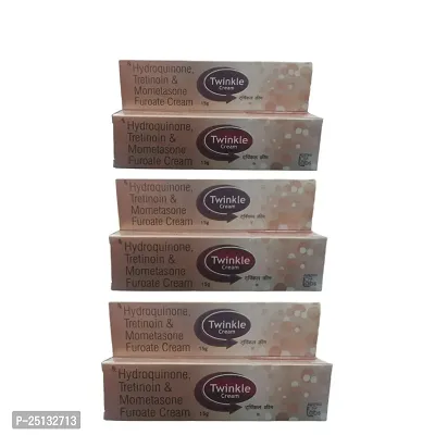 TWINKLE CREAM HYdroquinone Tretinoin  Mometasone Furoate xream 15g pack of 3