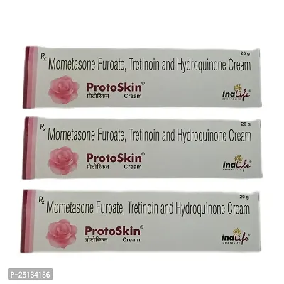 Proto skin cream  20g  Mometasone Furoate  Tretioin and   Hydroquinone cream pack 3