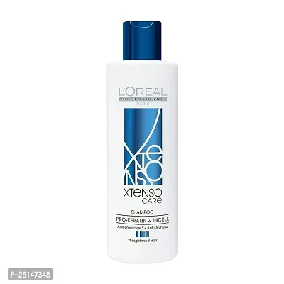 L'OREAL PROFESSIONNEL PARIS Xtenso Care Shampoo For Straightened Hair, 250 ML |Shampoo for Starightened Hair|Shampoo with Pro Keratin  Incell Technology PACK 1