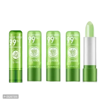 VARS LONDON KIIS BEAUTY Natural Aloe Vera Lipstick| lipstick| long lasting lipstick| color changing lipstick| PACK 5