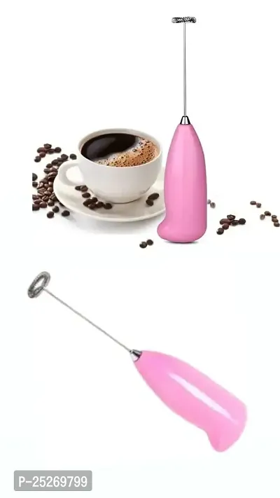 HONGXIN Mini Coffee Beater Hand Blender for Home, Milk foamer Mixer Battery Operated Maker Machine pack 2-thumb0