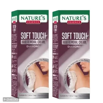 NATURE'S ESSENCE Soft Touch Hair Removal Cream dimond pack of 2-thumb0