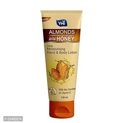 YHI Almonds with Honey deep moisturising hand  body lotion (130 ml)-thumb0