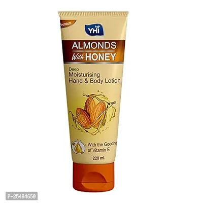 YHI Almonds with Honey deep moisturising hand  body lotion (220 ml)