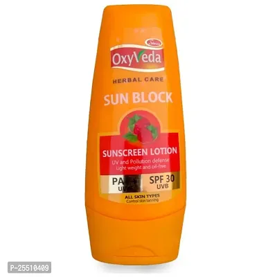 Simco Oxyveda Sun Block Sunscreen Lotion pack of 1-thumb0