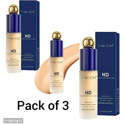 ME-ON HD  High Coverage Foundation PACK OF 3