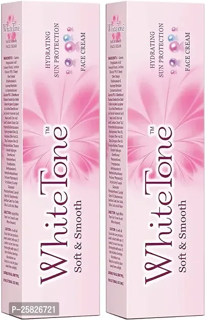 White Tone Soft  Smooth Face Cream pack of 2