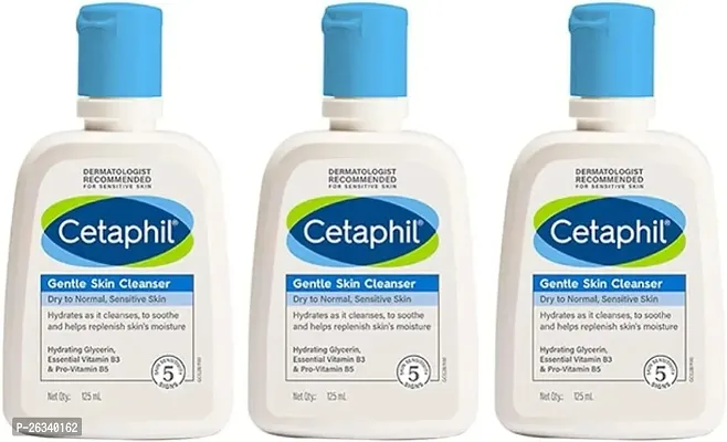 Cetaphil Face Wash Gentle Skin Cleanser pack of 3