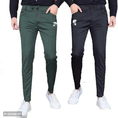 Classic Modal Track Pants for Men Pack of 2-thumb0