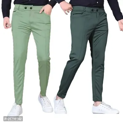 Classic Modal Track Pants for Men Pack of 2-thumb0