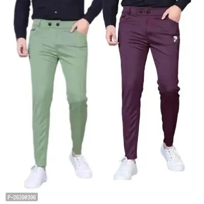 Classic Modal Track Pants for Men Pack of 2-thumb0