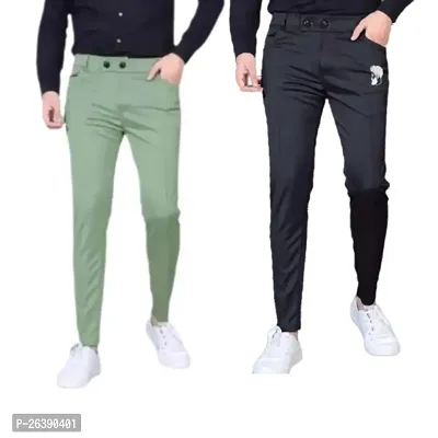 Classic Modal Track Pants for Men Pack of 2-thumb0