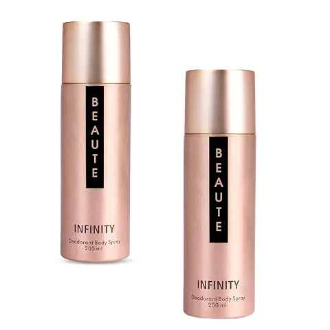 Infinity Beaute 200ml Deodorant Long Lasting Luxury Premium Deodorant For Women pack of 2