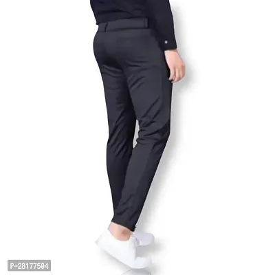 Classic Modal Solid Track Pants for Men-thumb2