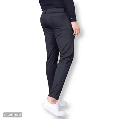 Stylish Modal Solid Formal Track Pant For Men-thumb2