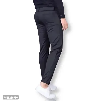 Stylish Modal Solid Formal Track Pant For Men-thumb2