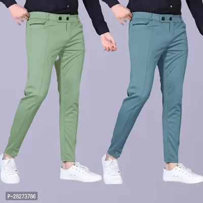Comfortable Modal Track Pants For Men - Pack Of 2