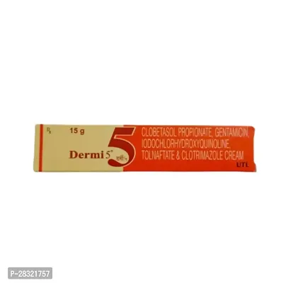 Dermi 5 Cream 15 gm pack of 1