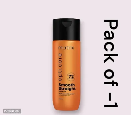 Matrix Opti.Care Professional Shampoo for Salon Smooth Straight Hair 200ml pack of 1-thumb0
