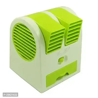 Mini Portable USB Air Cooler Table Fan  (Multi) pack of 1