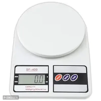 Digital Kitchen Food Weighing Scale For Healthy Living - 400 10Kg x 1gms with 2 Batteries Included