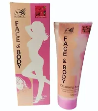 Papaya Face  Body Cleansing Scrub Gel pack of 1-thumb2