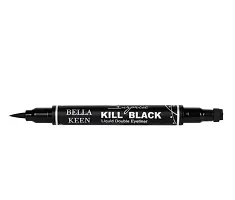 Fashion Glow Cosmetics Bella Keen 2 in 1 Eyeliner Pen Water Proof, Smudge Proof pack of 1-thumb1