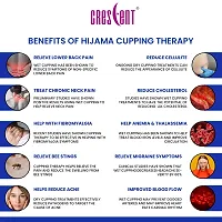 Crescent Hijama| Cupping Therapy Cups| Hijama Cupping Set| (Size 1-6, 24 Cups only)-thumb3