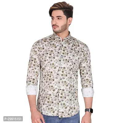 Stylish Multicoloured Cotton Blend Long Sleeves Shirt For Men