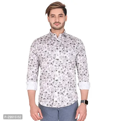 Stylish Multicoloured Cotton Blend Long Sleeves Shirt For Men