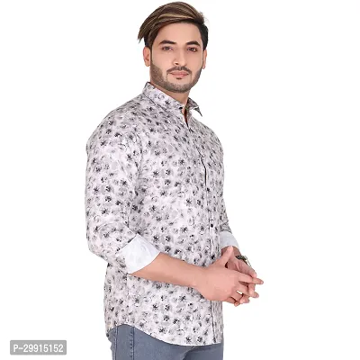 Stylish Multicoloured Cotton Blend Long Sleeves Shirt For Men-thumb4