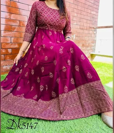 Rayon Anarkali Kurtis